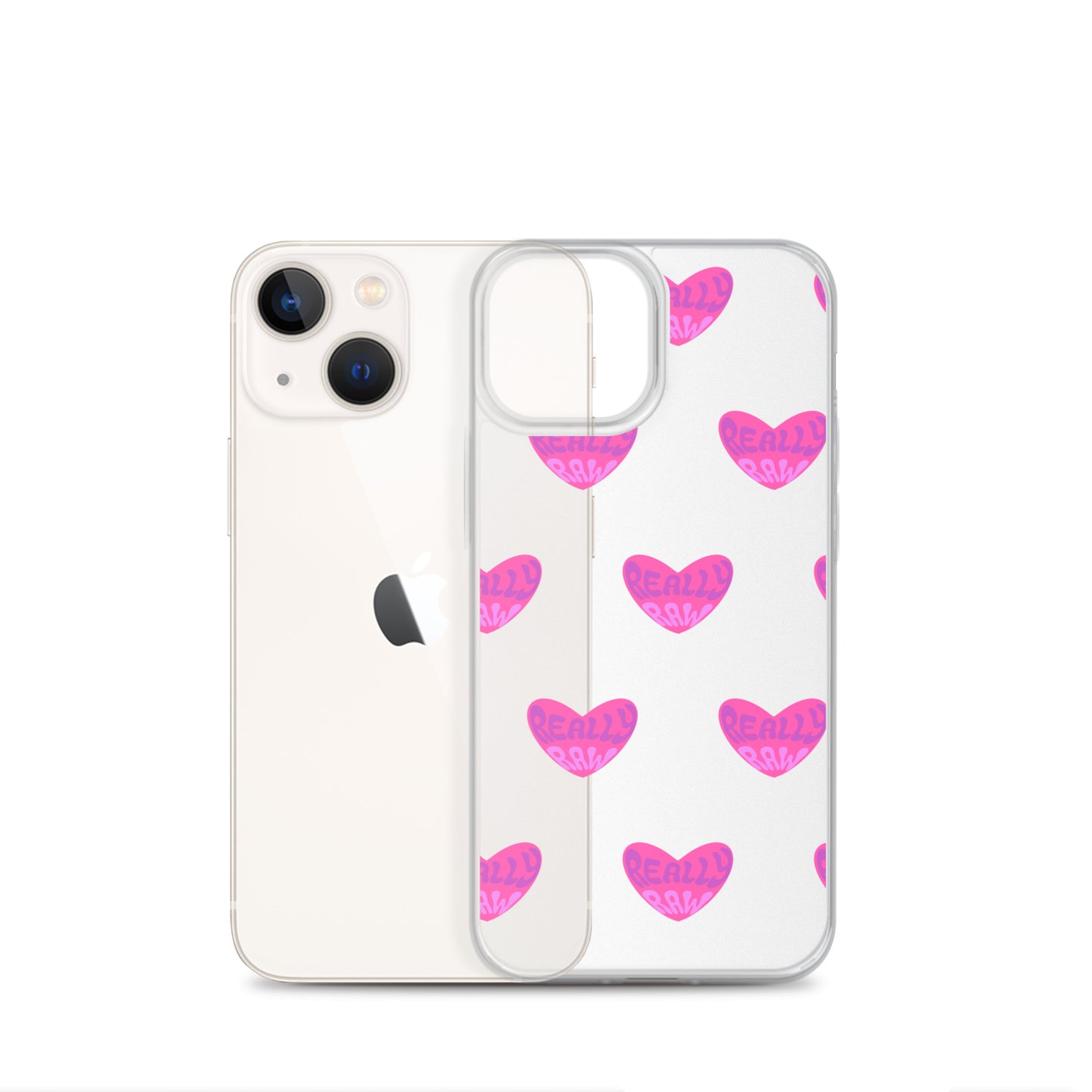 Signature Clear Case - Pink