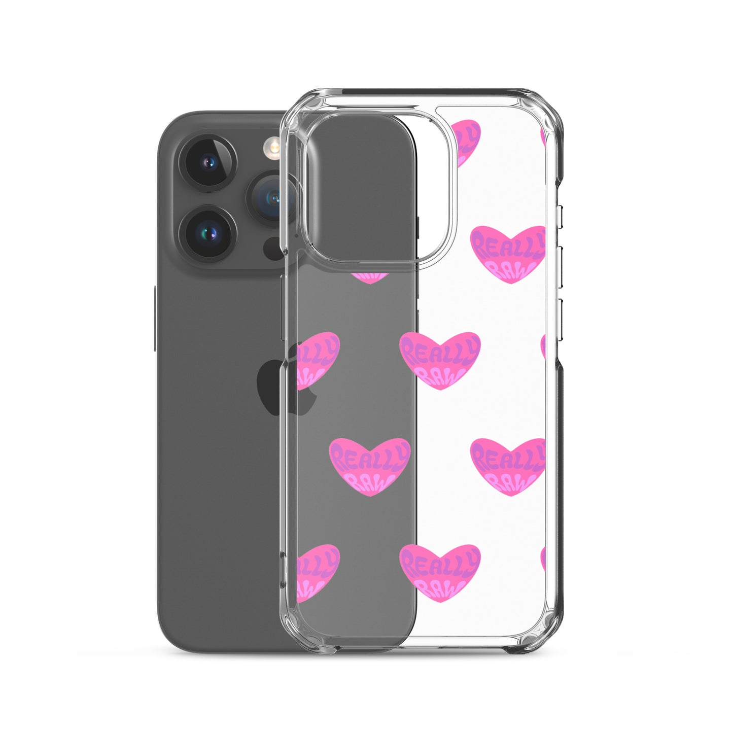 Signature Clear Case - Pink