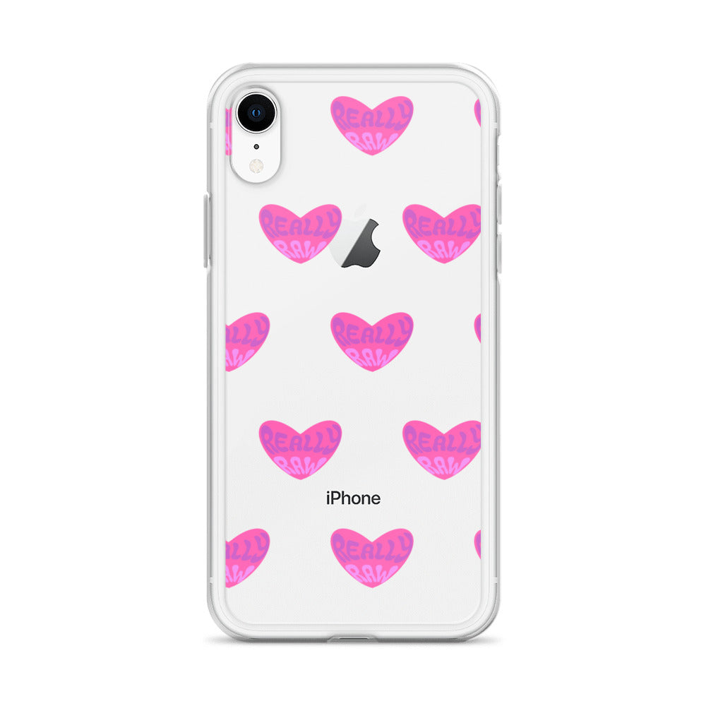 Signature Clear Case - Pink