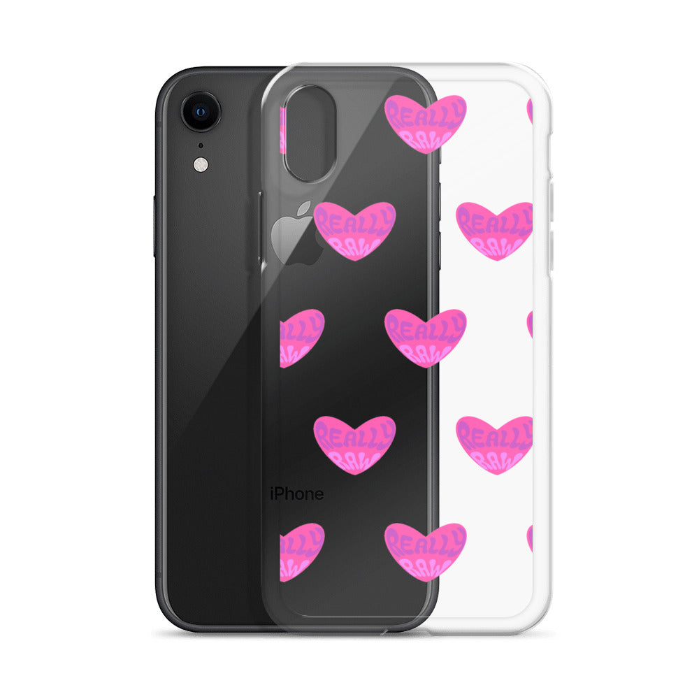 Signature Clear Case - Pink