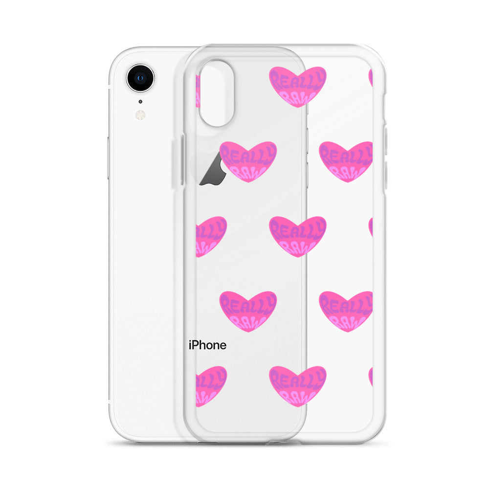 Signature Clear Case - Pink